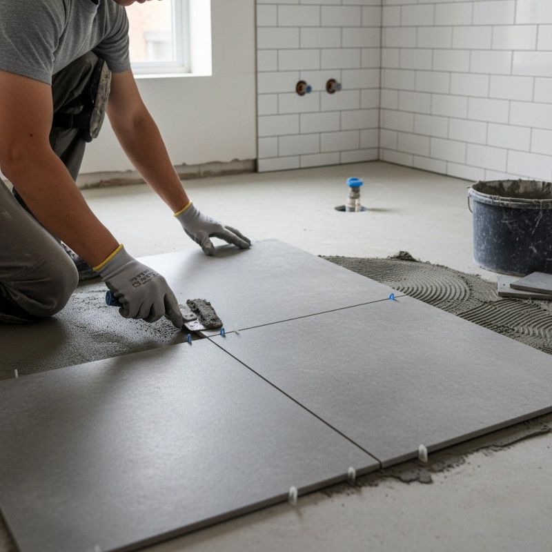 Cement Floor Installation