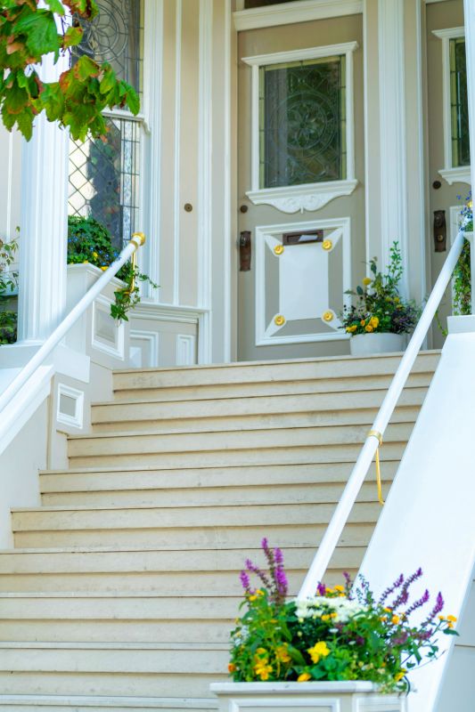 Spring Front Stair Construction