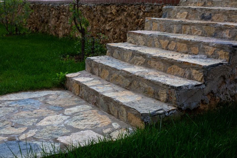 Stone Front Steps