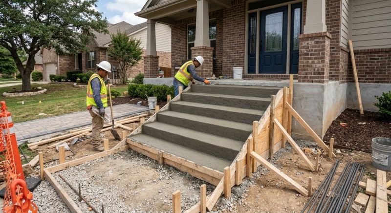 Front Stair Construction
